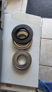 Photo de galerie - Remplacement des roulements tambours