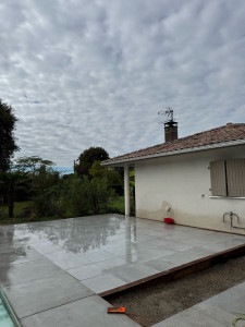 Photo de galerie - Dallage céramique 