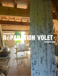 Photo de galerie - Réparation volet 