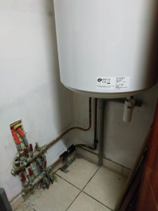 Photo de galerie - Installation ballon l'eau chaude 