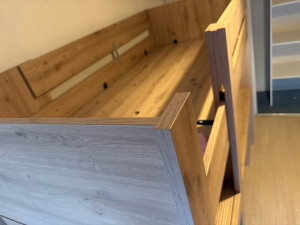 Photo de galerie - Montage lit superposé avec bureau 