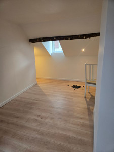 Photo de galerie - Pose de parquet et plinthes 