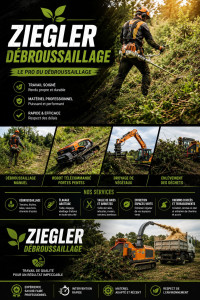 Photo de galerie - Débroussaillage de terrain en friche 