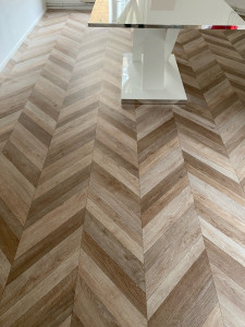 Photo de galerie - Pose de parquet - Revêtement de sol