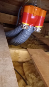 Photo de galerie - Installation VMC dans les combles 