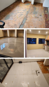 Photo de galerie - Peinture plus pose de Carrelage 