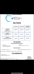 Photo de galerie - Grilles tarifaires 