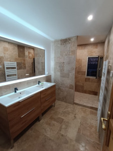 Photo de galerie - Finition de la salle de bain 
