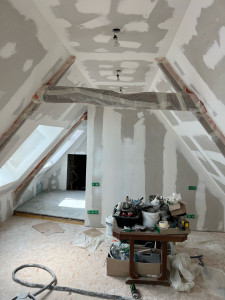 Photo de galerie - Ponçage nettoyage des murs peinture et revêtement de sol 