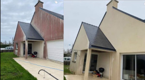 Photo de galerie - Nettoyage de façade