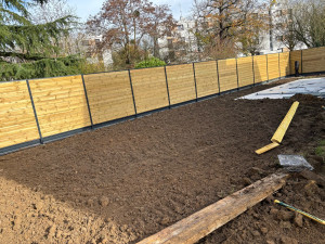 Photo de galerie - Clôture bois 