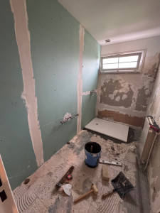 Photo de galerie - Rénovation complète d’une SDB 