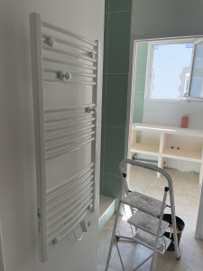 Photo de galerie - Réalisation d’une salle de bain complète