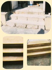 Photo de galerie - Carrelage marche escalier 