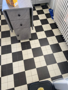 Photo de galerie - Voici le avant du sol d’une cliente le 26/10/2025