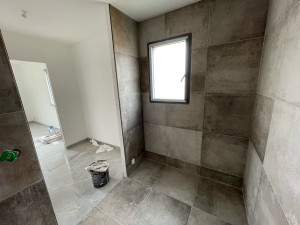 Photo de galerie - Pose de carrelage salle de bain, tout type de carrelage