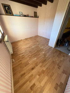 Photo de galerie - Pose de parquet - Revêtement de sol
