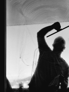 Photo de galerie - Nettoyage de vitre