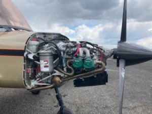 Photo de galerie - Soudage des collecteurs échappement cadre support  moteur. 