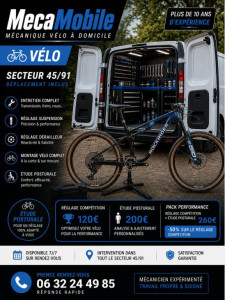 Photo de galerie - Mecamobile, expert aussi dans l'entretien et  réglage de pointe de votre cycle a domicile.
devis gratuit en 24h maximum.
