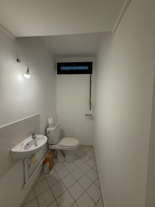 Photo de galerie - Rénovation et peinture des WC, murs et plafond