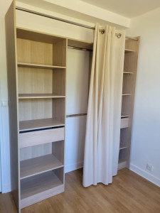 Photo de galerie - Peinture et montage dressing 