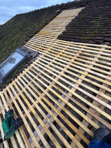 Photo de galerie - Redressement de charpente et réparation de fuite