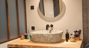 Photo de galerie - Nettoyage de salle de bain en granit