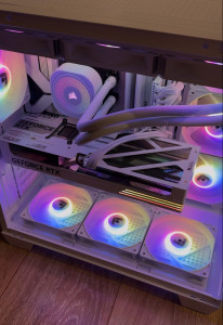 Photo de galerie - Montage PC Gamer blanc