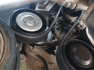 Photo de galerie - Remplacement courroie accessoires 
