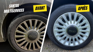 Photo de galerie - Nettoyage des roues 