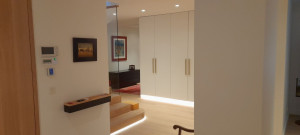 Photo de galerie - Pose spots et bandeau Led 