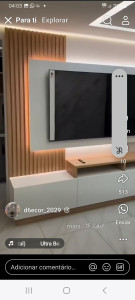 Photo de galerie - Montage meuble tele sur mesure 
