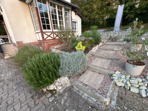 Photo de galerie - Terrasse et massif alentour