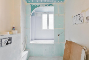 Photo de galerie - Réalisation d'une douche architectural.