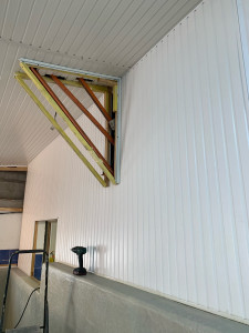 Photo de galerie - Habillage PVC plafond et murs