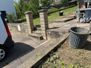 Photo de galerie - Finition faite à la tondeuse 