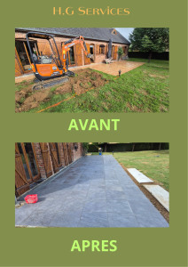 Photo de galerie - Créeation de terasse