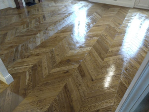 Photo de galerie - Pose de parquet - Revêtement de sol