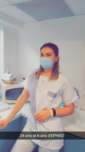 Photo de galerie - Aide soignante durant 6 ans 