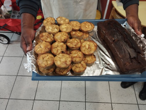 Photo de galerie - Réalisation muffin aux pommes et poires