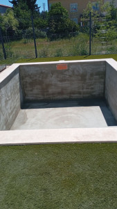 Photo de galerie - Enduit piscine