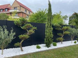 Photo de galerie - Paillage galet blanc