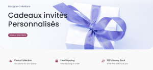 Photo de galerie - Création d'un site e-commerce dédié aux cadeaux d'invités 