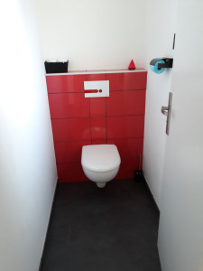 Photo de galerie - Pose WC suspendu 