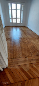Photo de galerie - Pose de parquet - Revêtement de sol