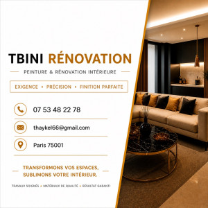 Photo de galerie - Rénovation intérieure haut de gamme – finitions impeccables.