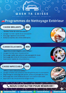 Photo de galerie - Flyer - Nettoyage extérieur