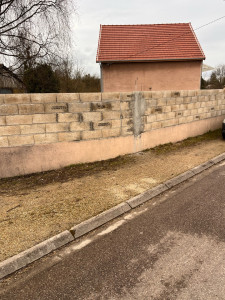 Photo de galerie - Mur parpaing 