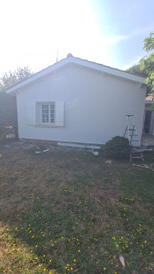 Photo de galerie - Après une fois crépi  terminé 